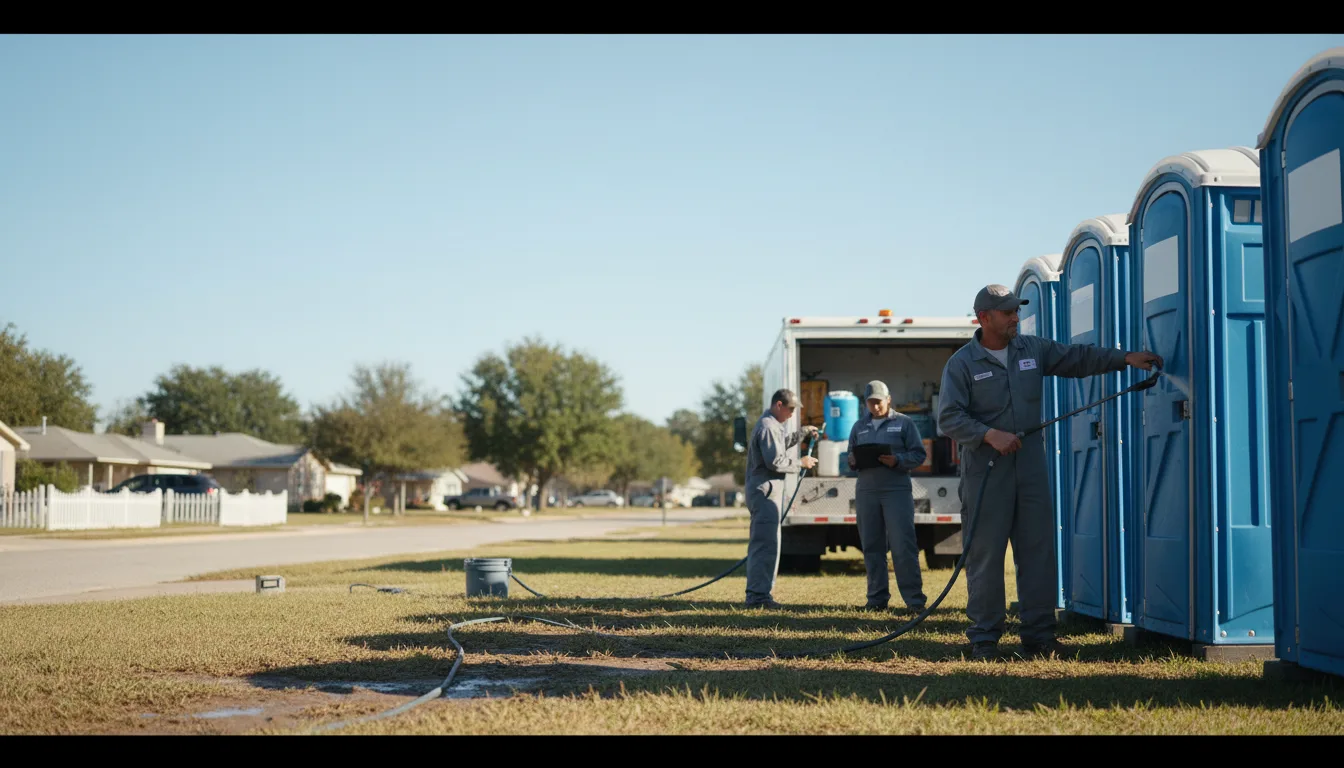 Long-Term Portable Toilet Rental in Edgerton, KS near me